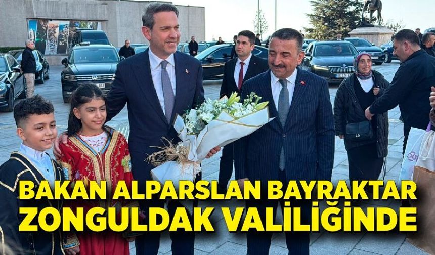 Enerji ve Tabii Kaynaklar Bakanı Alparslan Bayraktar Zonguldak'ta