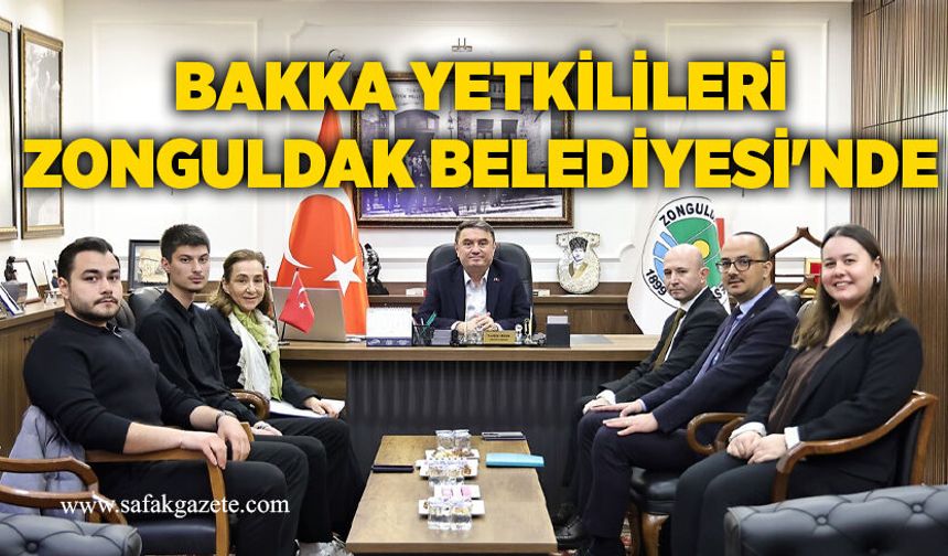 BAKKA yetkilileri Zonguldak Belediyesi'nde