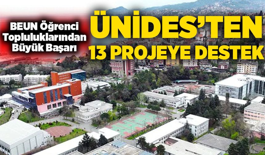 BEUN Öğrenci Topluluklarından Büyük Başarı: ÜNİDES’ten 13 Projeye Destek
