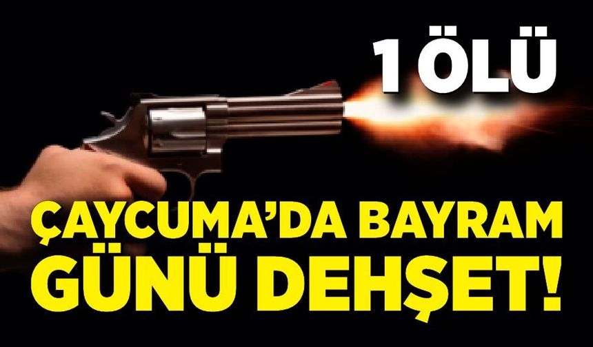 Çaycuma'da Bayramda Kanlı Hesaplaşma! 25 yaşındaki genç öldü