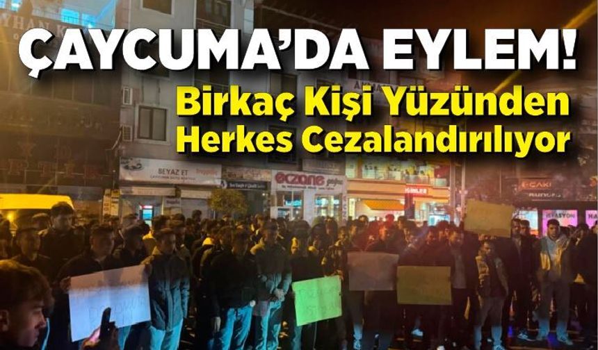 Çaycuma’da modifiye tutkunlarından cezalara protesto