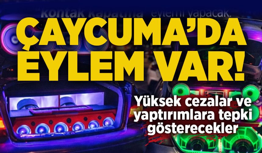 Çaycuma’da modifiye araç tutkunları eylem yapacak!