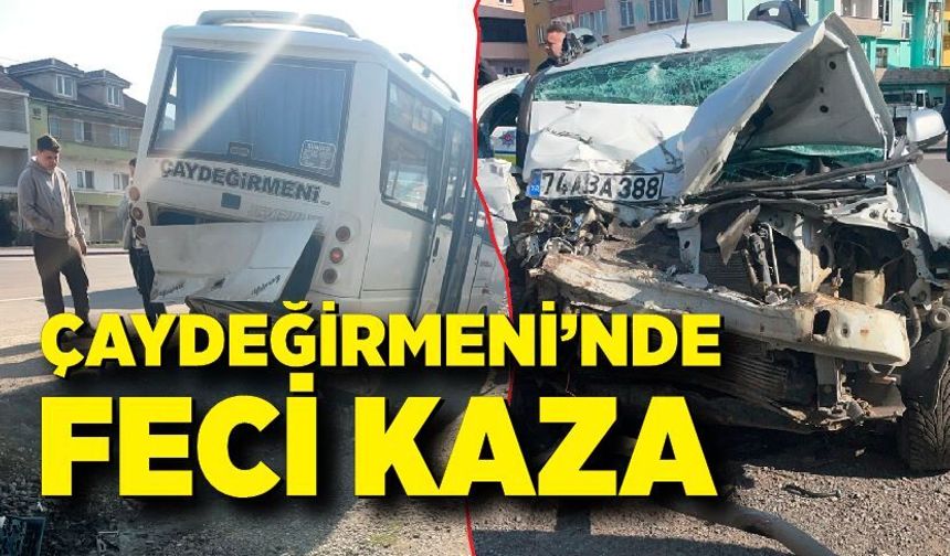 Çaydeğirmeni’nde feci kaza: 2 yaralı