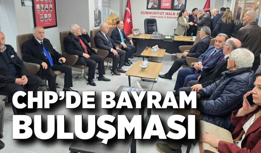 CHP teşkilatı bayramlaşma programında buluştu