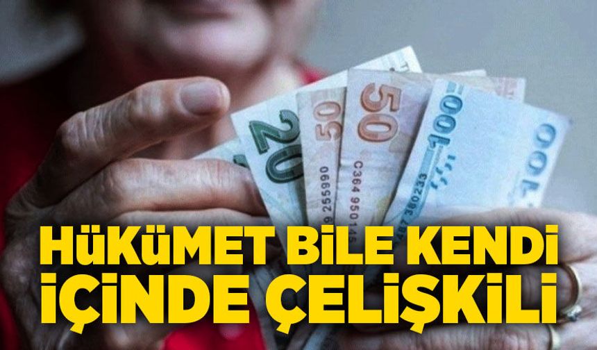 Hükümet bile kendi içinde çelişkili