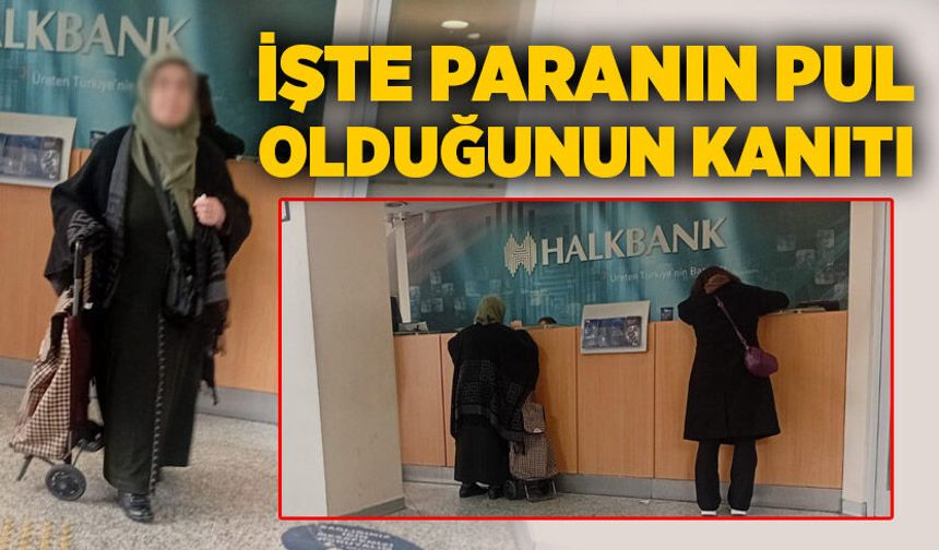 İşte paranın pul olduğunun kanıtı