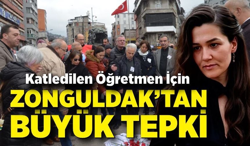 Zonguldak’ta Madenci Anıtında Eğitimcilerden Ortak Açıklama