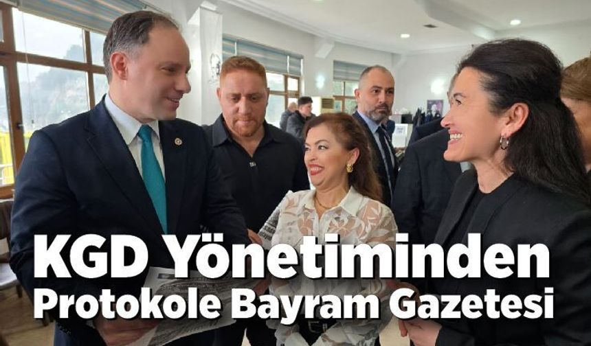 KGD Yönetiminden protokole Bayram Gazetesi