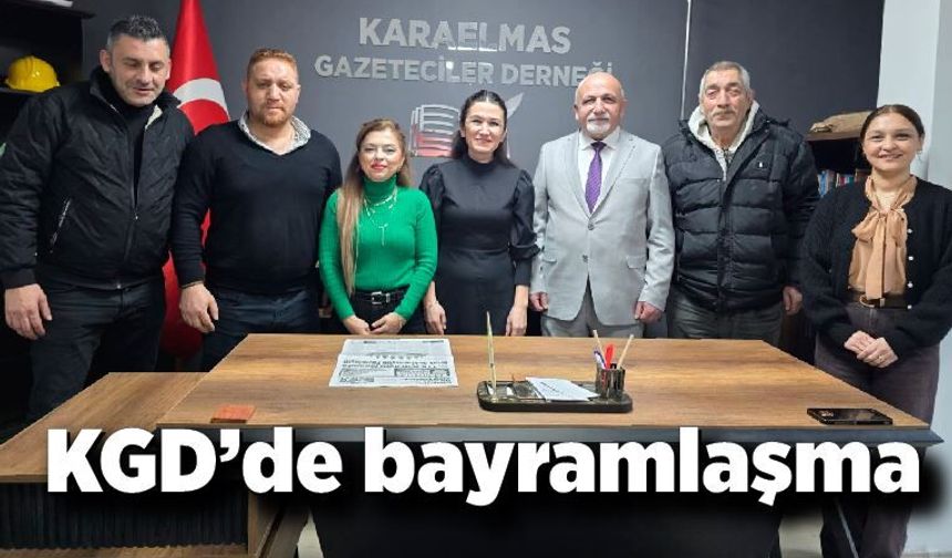 KGD’de bayramlaşma: Meslektaşlar bir araya geldi