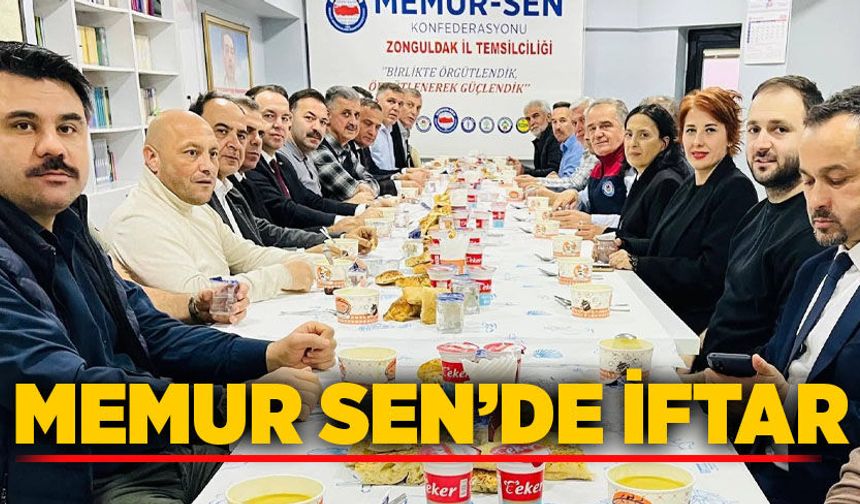 Memur Sen’de iftar