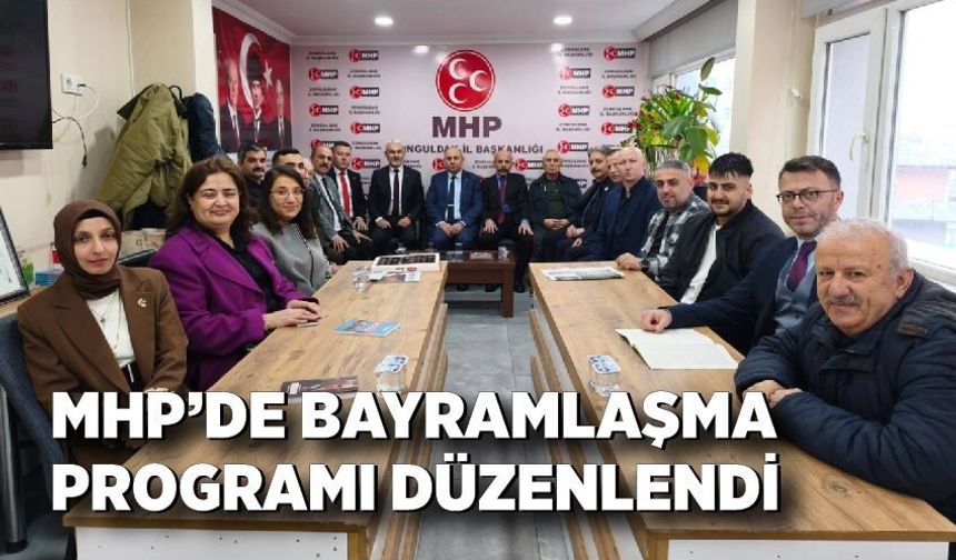 MHP Zonguldak’ta bayramlaşma programı düzenledi