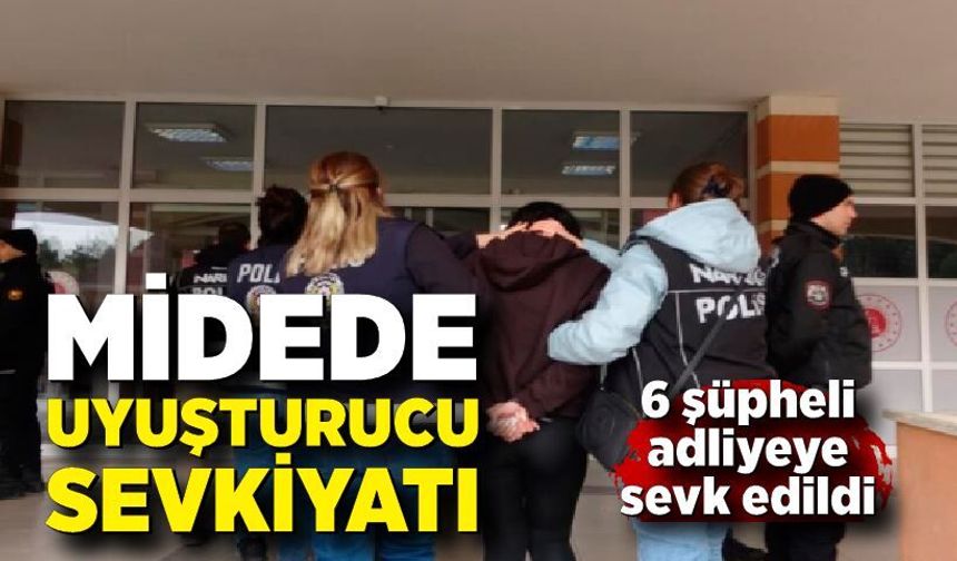 Midede uyuşturucu sevkiyatı Kastamonu'da son buldu