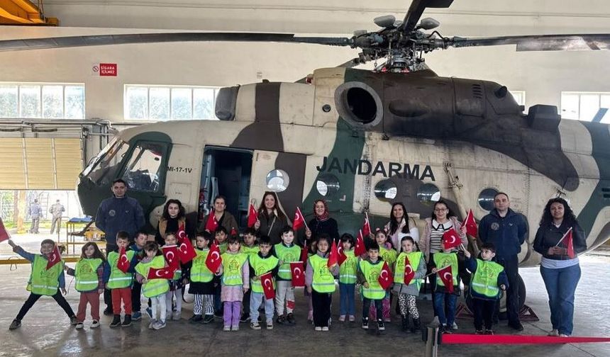 Minikler jandarma filosunda milli teknolojiyle tanıştı