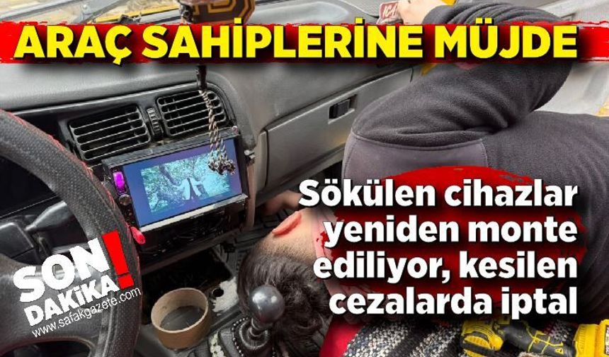 Multimedya cezası durdu, Alaplı’da cihazlar yeniden takılıyor