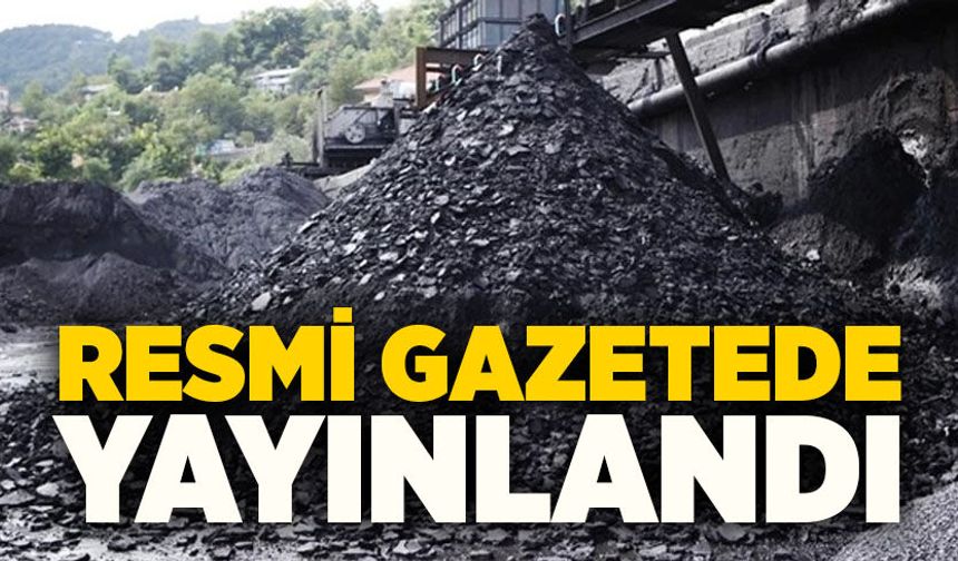 Resmi Gazetede yayınlandı