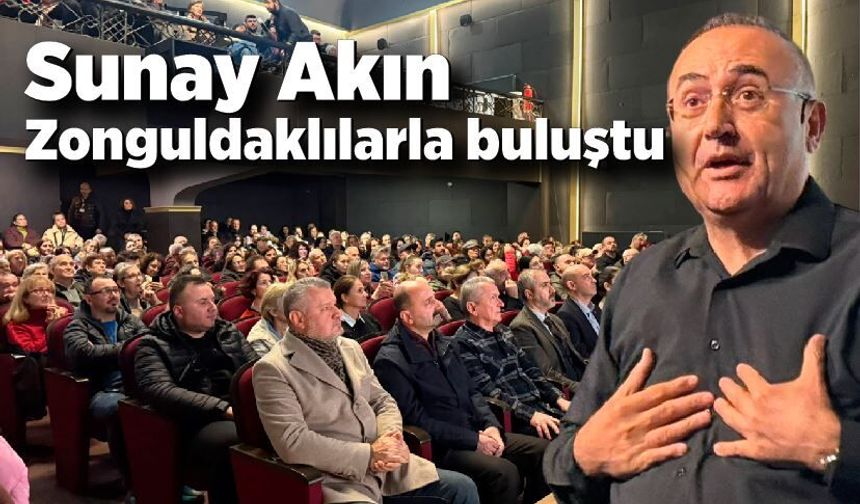 Sunay Akın Zonguldaklılarla buluştu
