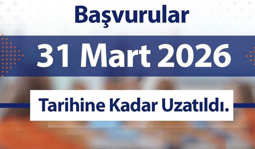 Ulusal Staj Programı başvuruları 31 Mart’a uzatıldı