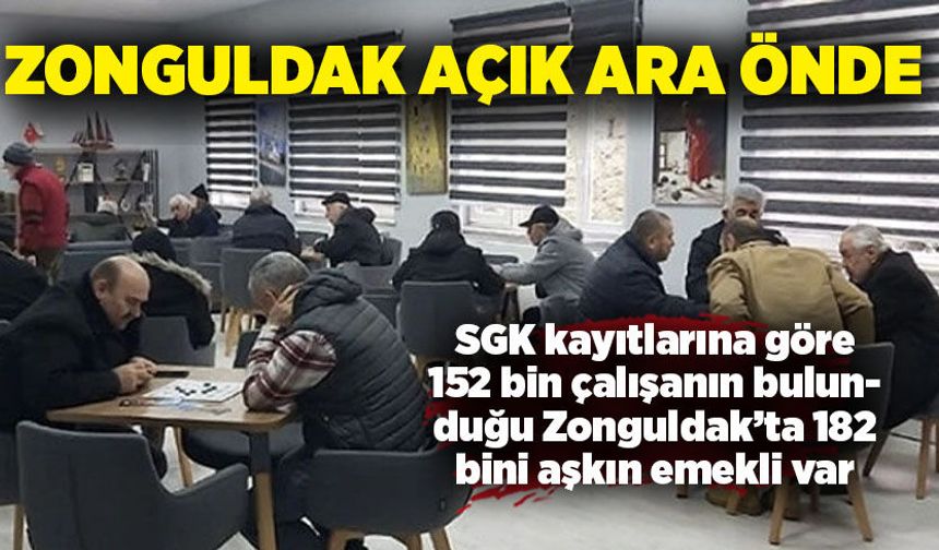 Zonguldak açık ara önde