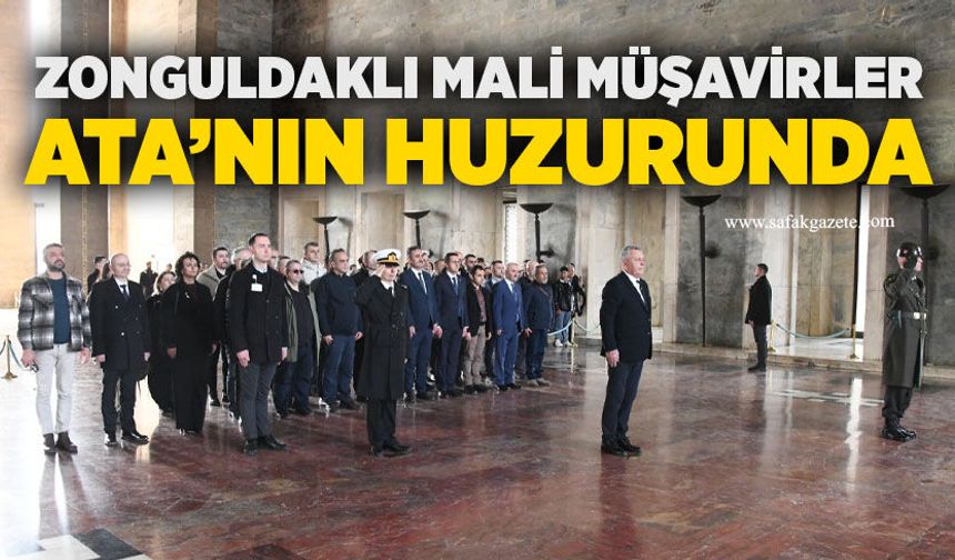 Zonguldaklı Mali Müşavirler Ata’nın huzurunda
