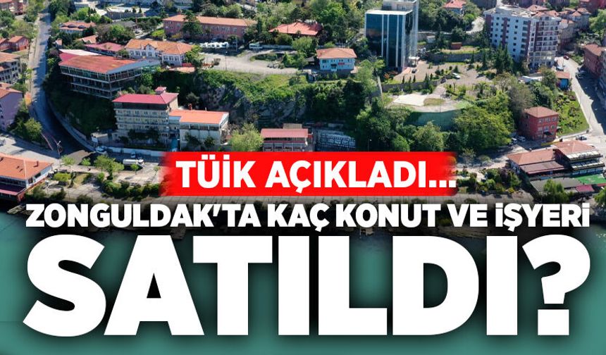 Konut satışlarında hareketlilik: Zonguldak bölgenin zirvesinde
