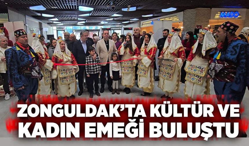 Zonguldak’ta kültür ve kadın emeği buluştu