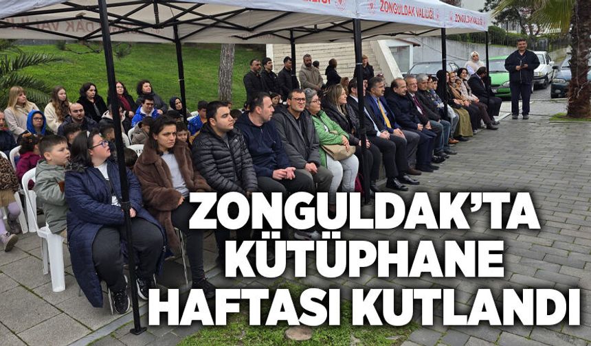 Zonguldak’ta Kütüphane Haftası  kutlandı