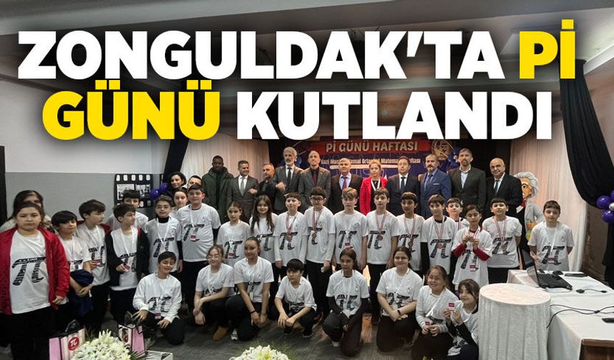 Zonguldak’ta öğrenciler Pi Günü’nü etkinlikle kutladı