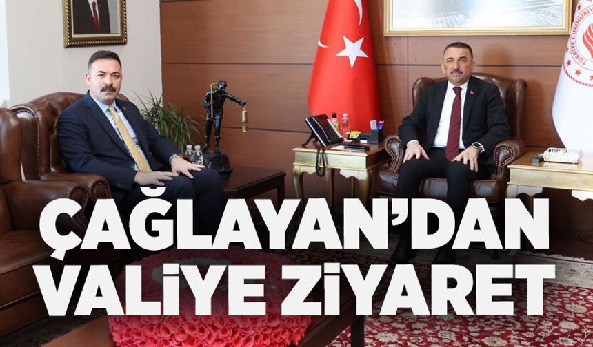 AK Parti İl Başkanı Çağlayan’dan valiye ziyaret