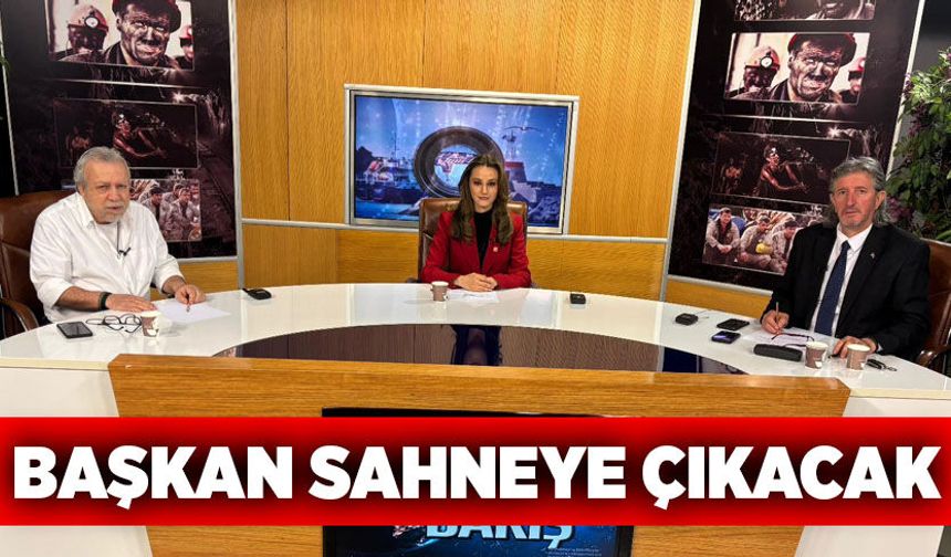 Başkan sahneye çıkacak