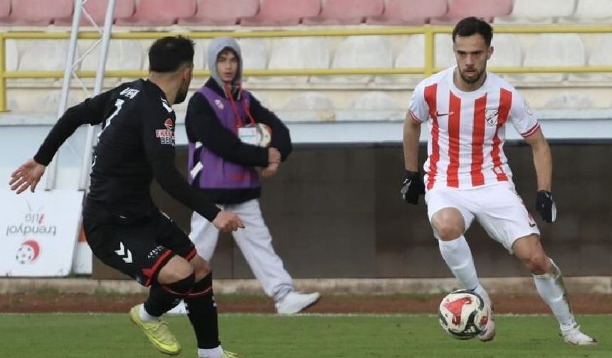 Boluspor sahasında Sivasspor'a 2-1'lik skorla mağlup oldu