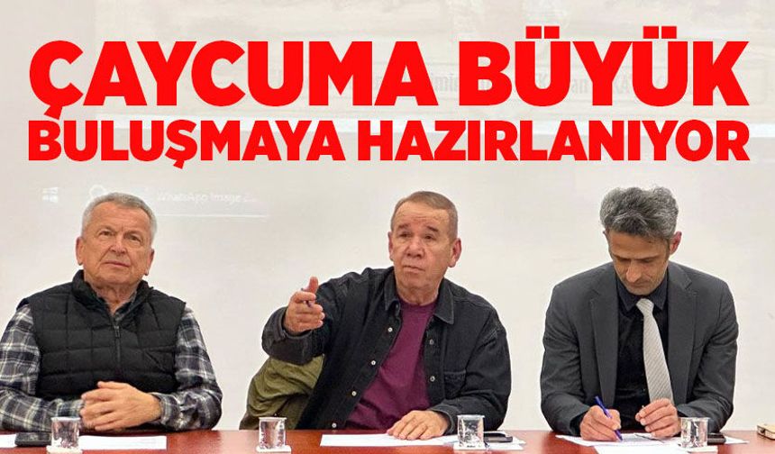 Çaycuma büyük buluşmaya hazırlanıyor