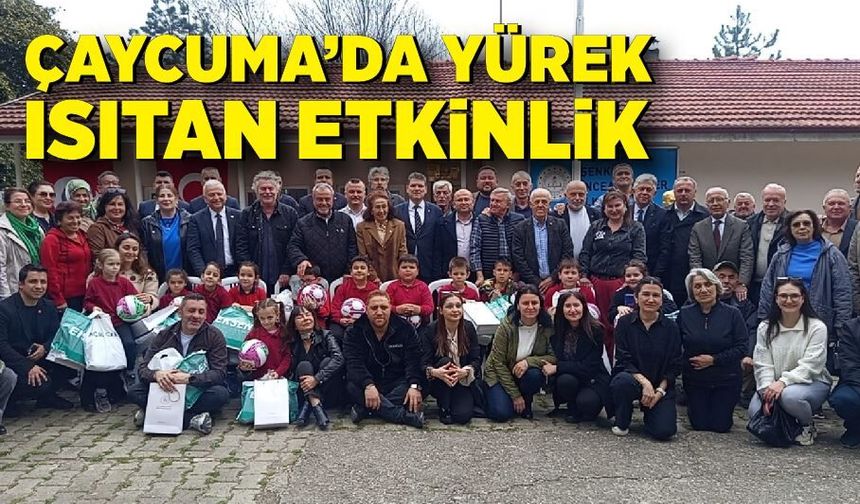 Çaycuma’da Yürek Isıtan Etkinlik