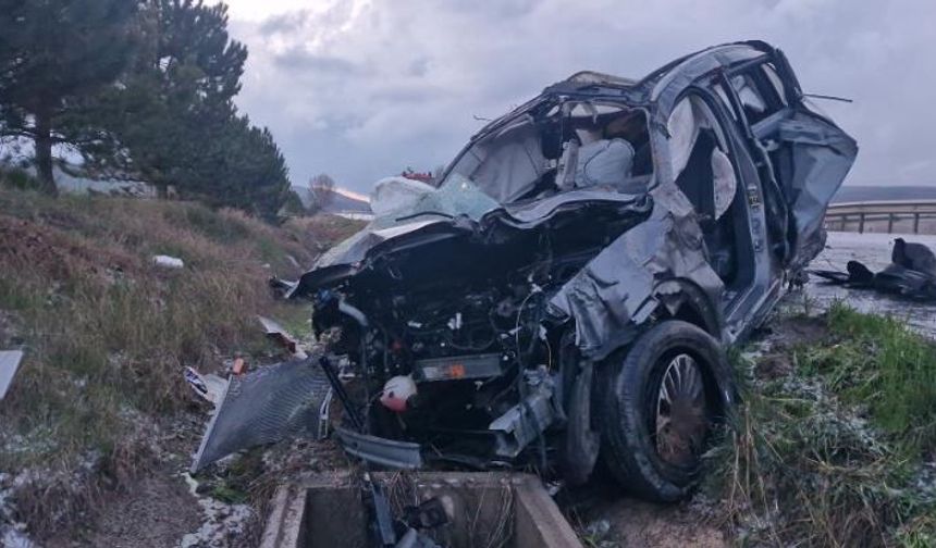 Çorum’da aynı noktada iki farklı trafik kazası: 1 ölü, 3 yaralı