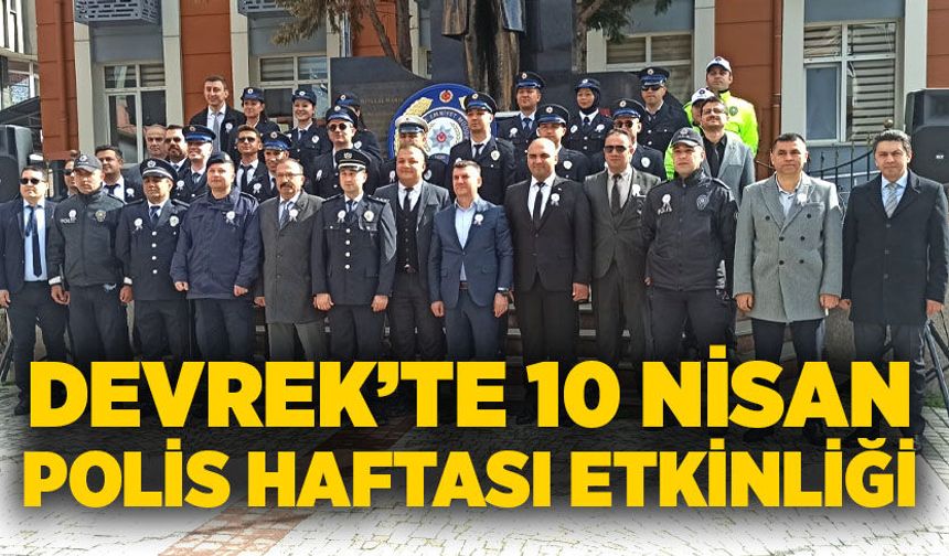 Devrek’te 10 Nisan Polis Haftası etkinliği