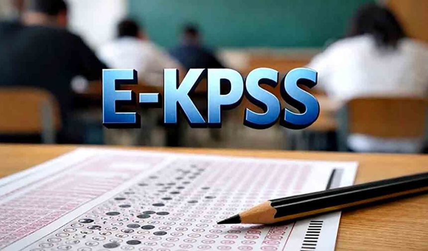 EKPSS kura başvuruları başladı