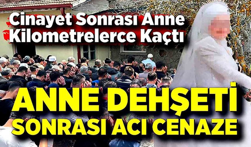 Annesinin öldürdüğü 2 aylık Ela bebek son yolculuğuna uğurlandı