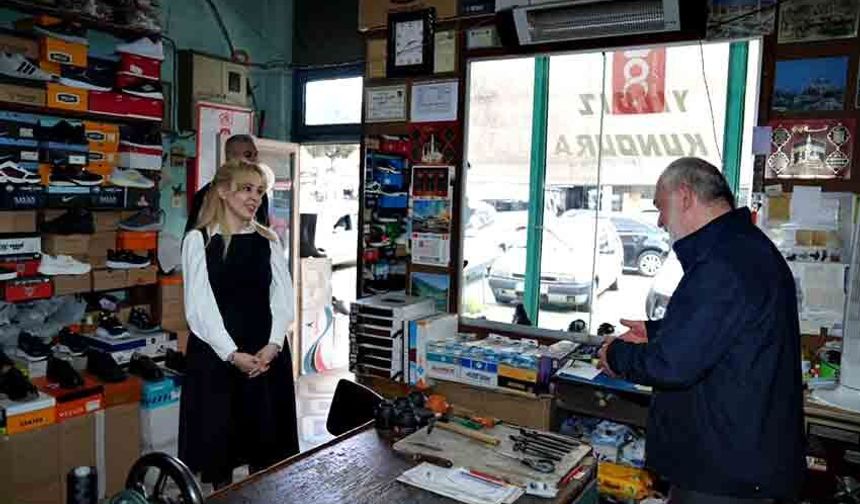 Kaymakam Şıktaş'tan esnaf ziyareti