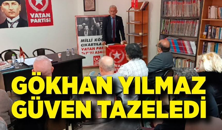 Gökhan Yılmaz güven tazeledi