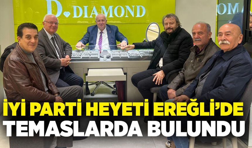 İYİ Parti İl Başkanı Erkmen, Ereğli’de bir dizi ziyaret gerçekleştirdi