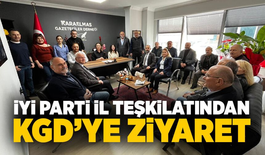 İYİ Parti il teşkilatından KGD’ye ziyaret