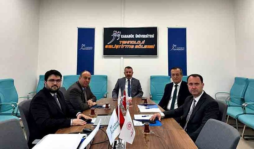 Karabük Teknokent’te Stratejik Toplantı