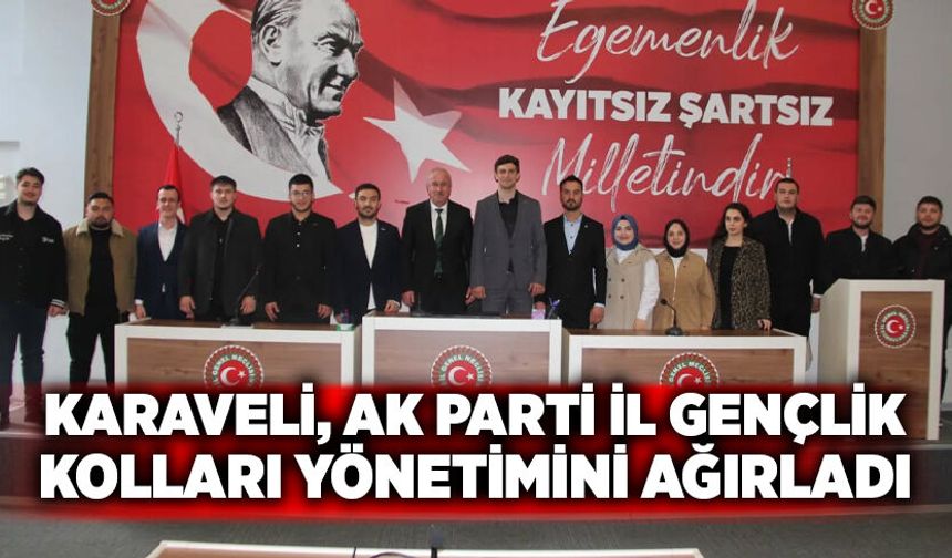 Karaveli, AK Parti İl Gençlik Kolları yönetimini ağırladı