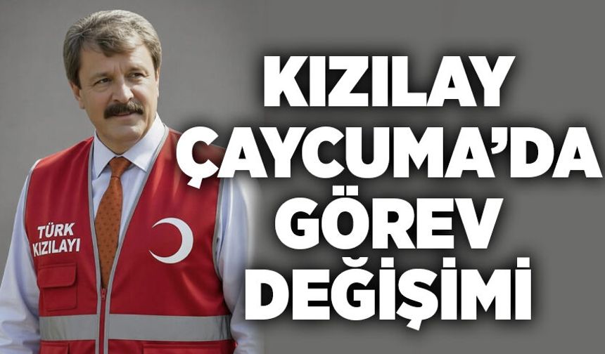 Kızılay Çaycuma Şube Başkanlığı'na İzzet Turpcu atandı