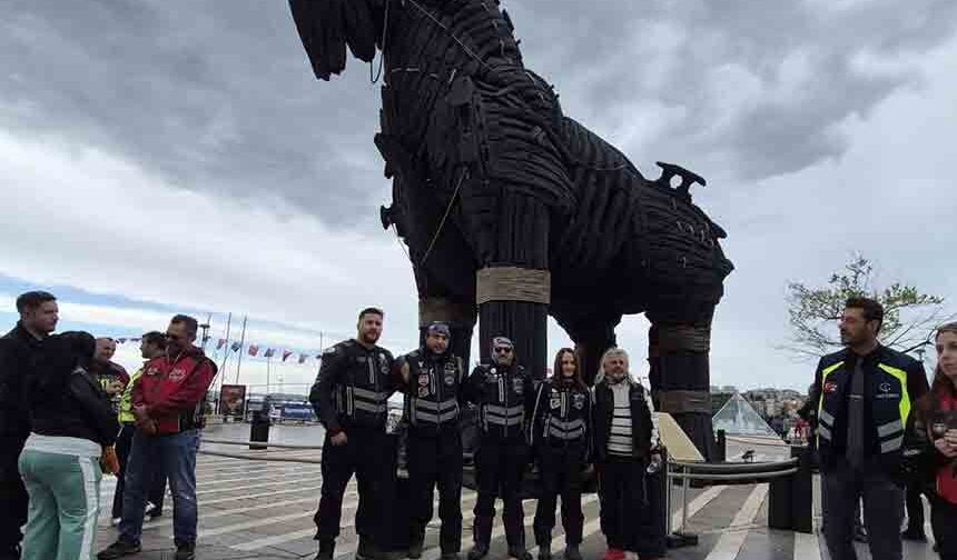Zonguldak’ı Çanakkale’de gururla temsil ettiler