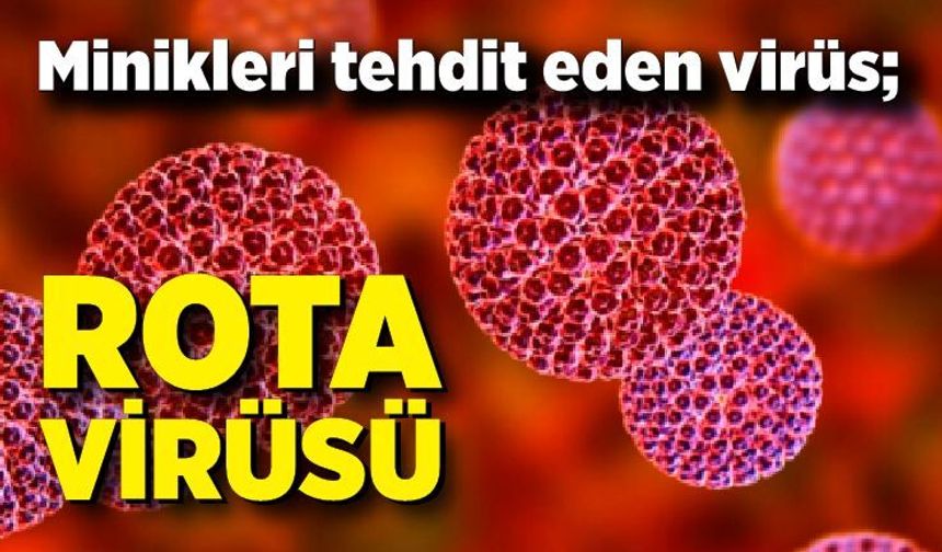 Minikleri tehdit eden virüs; Rota virüsü