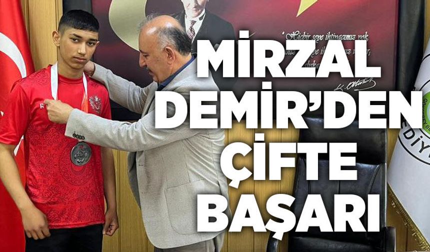 Mirzal Demir’den çifte başarı: Bilek güreşinde Türkiye derecesi