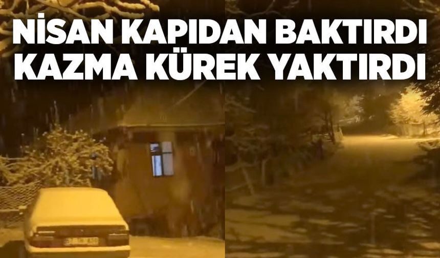 Nisan kapıdan baktırdı kazma kürek yaktırdı