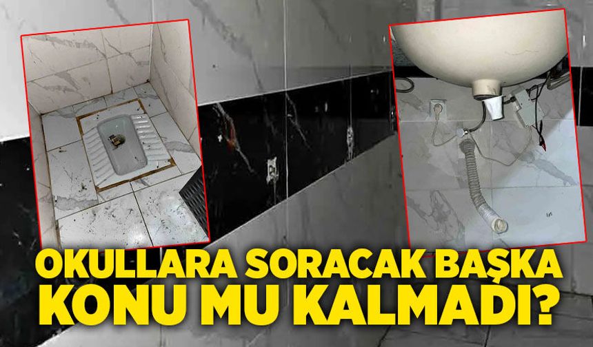 Okullara soracak başka konu mu kalmadı?