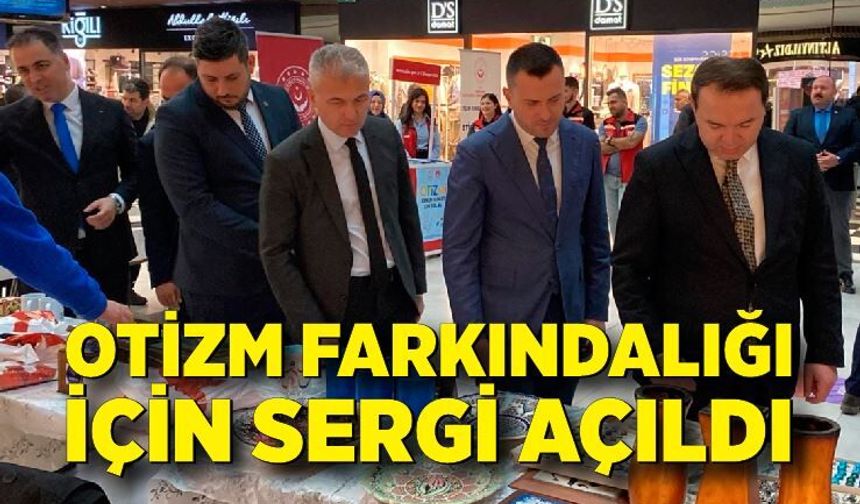 Zonguldak’ta Otizm Farkındalığı İçin Sergi açıldı