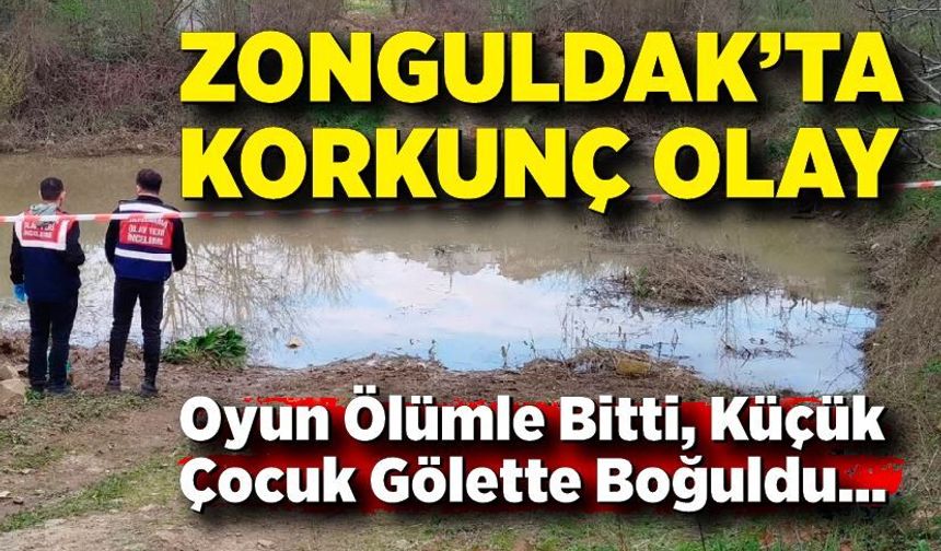 Zonguldak'ta acı olay! Arkadaşlarıyla oynarken canından oldu